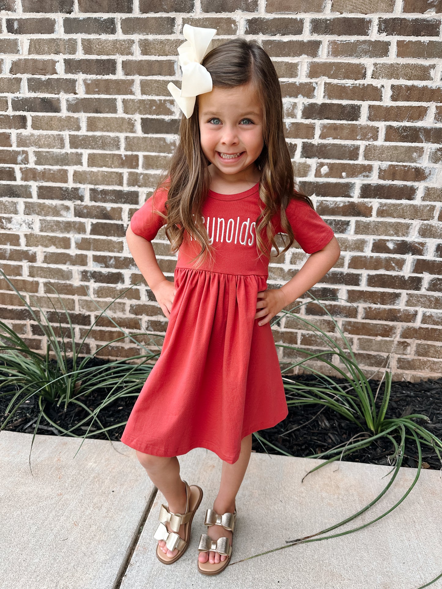 Red Twirl Dress