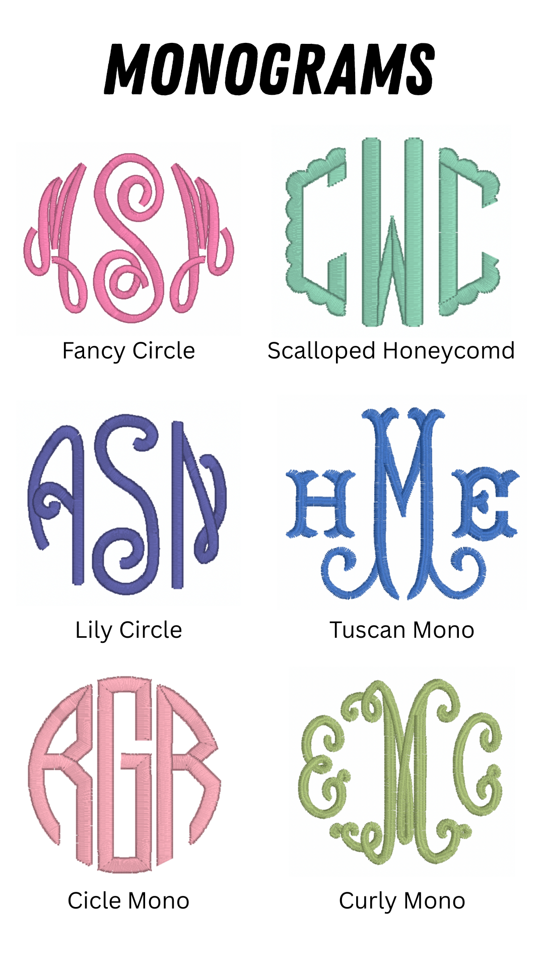 BIG GIRL Scallop Sets