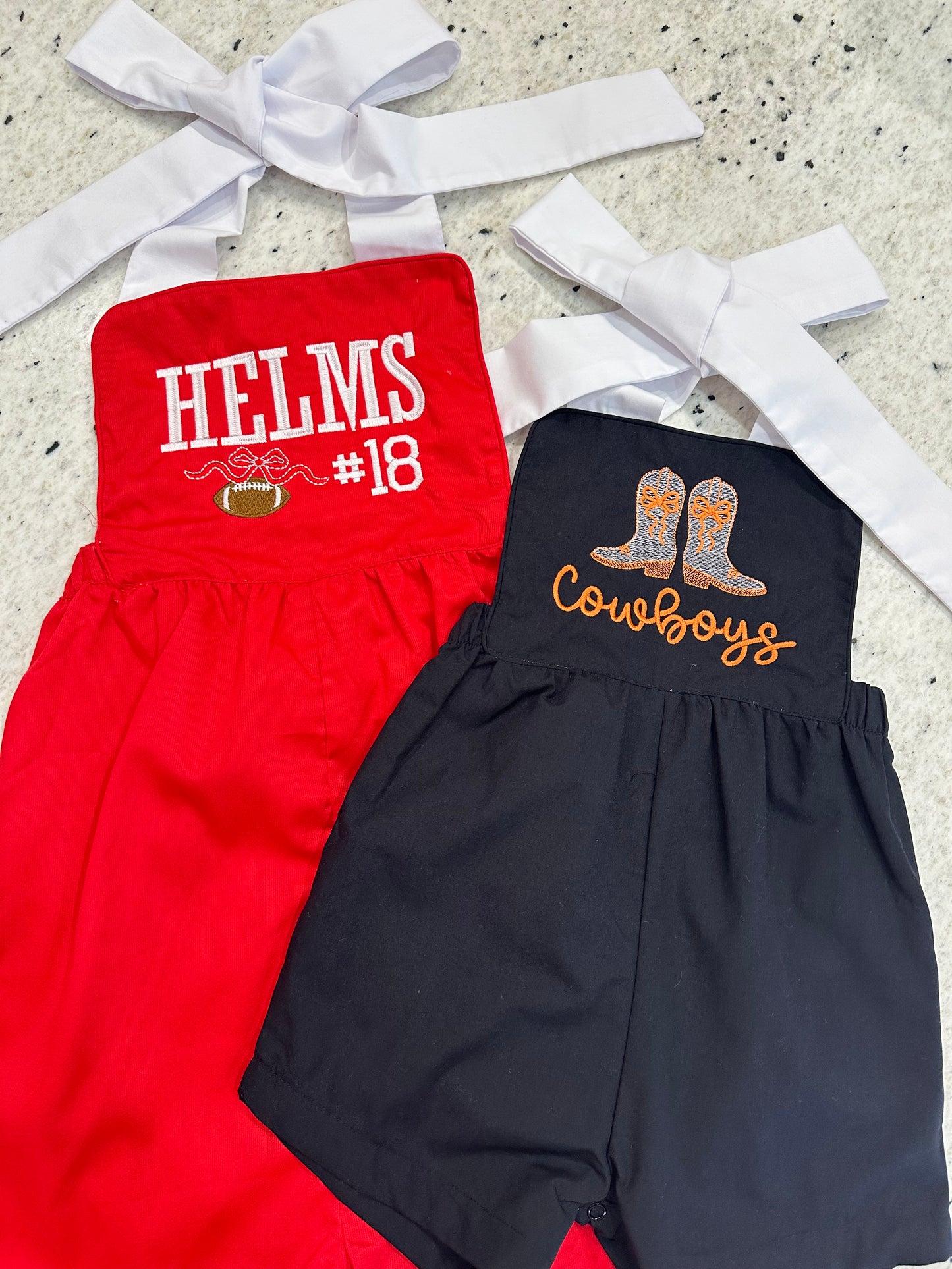 Gameday Bow Romper