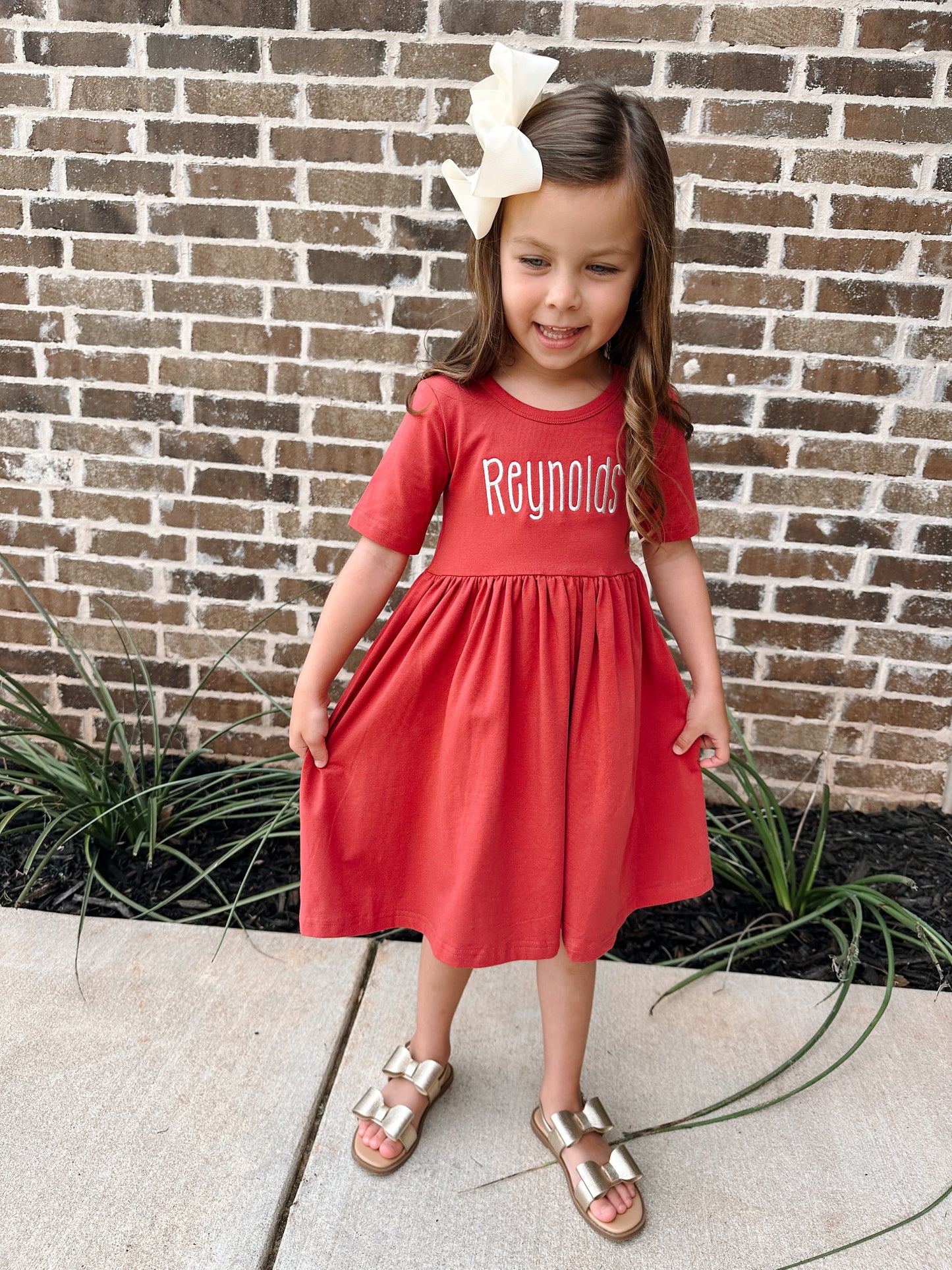 Red Twirl Dress