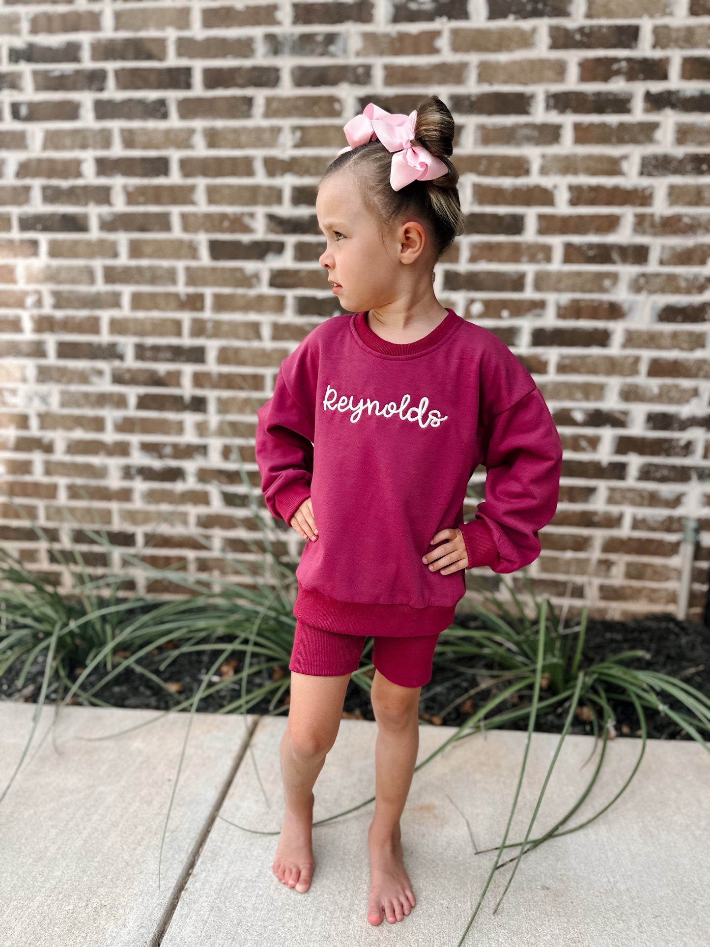 Sweatshirt Biker Set