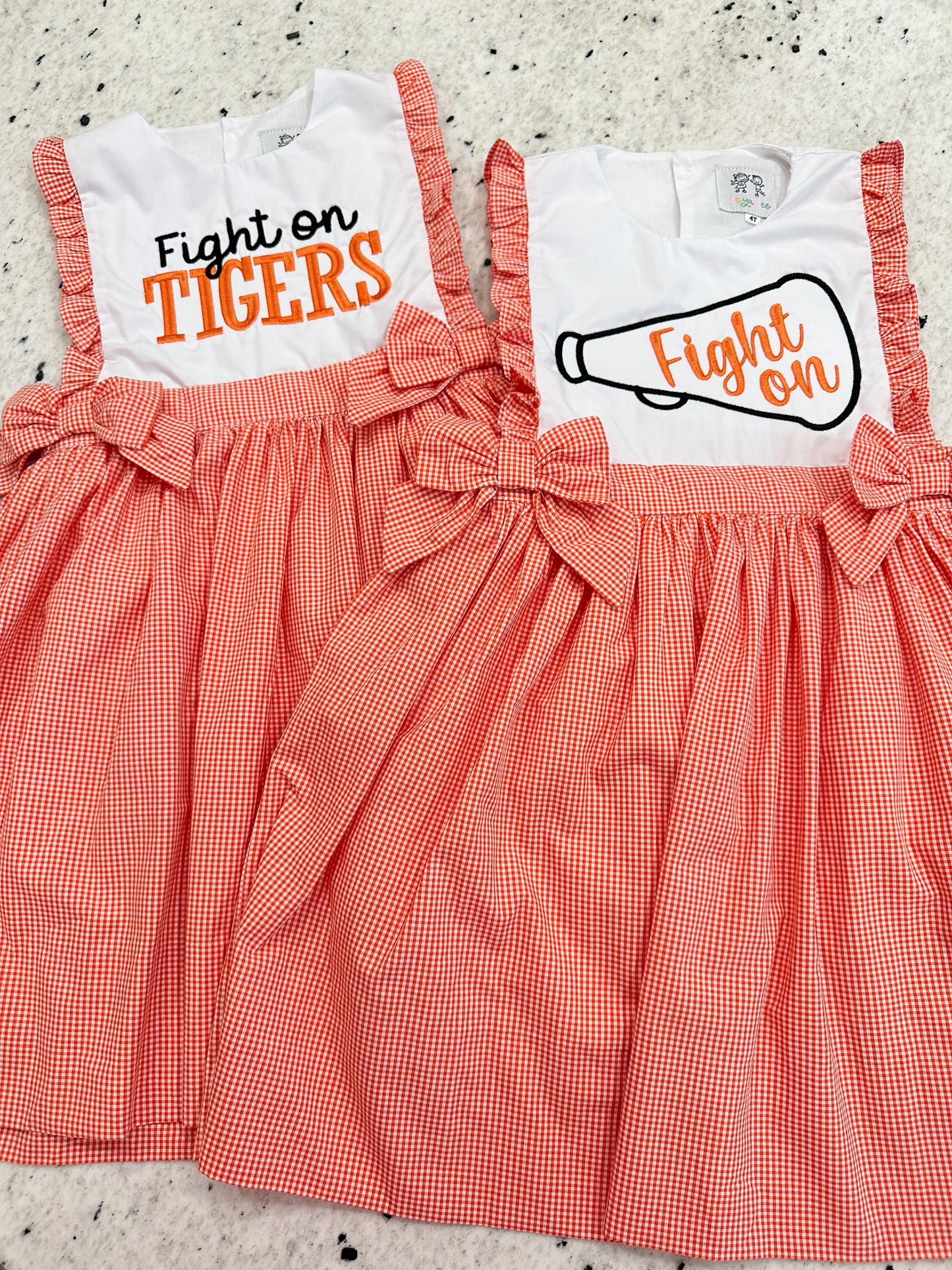 Gameday Gingham Red Dress