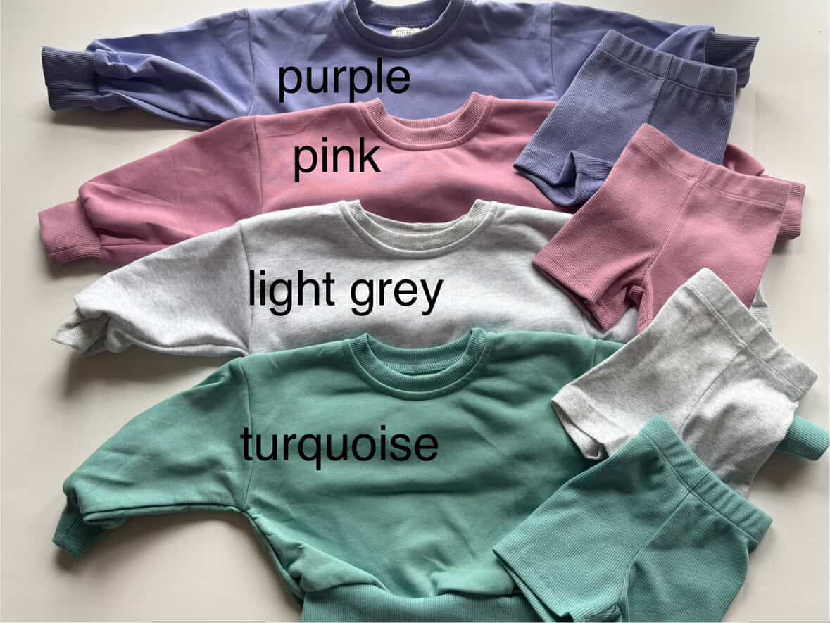 Sweatshirt Biker Set