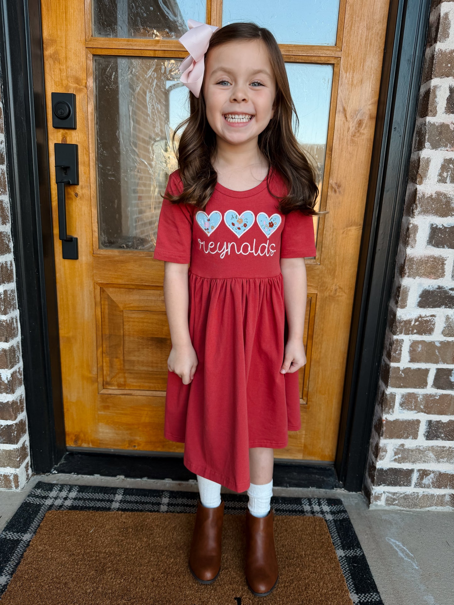 Red Twirl Dress