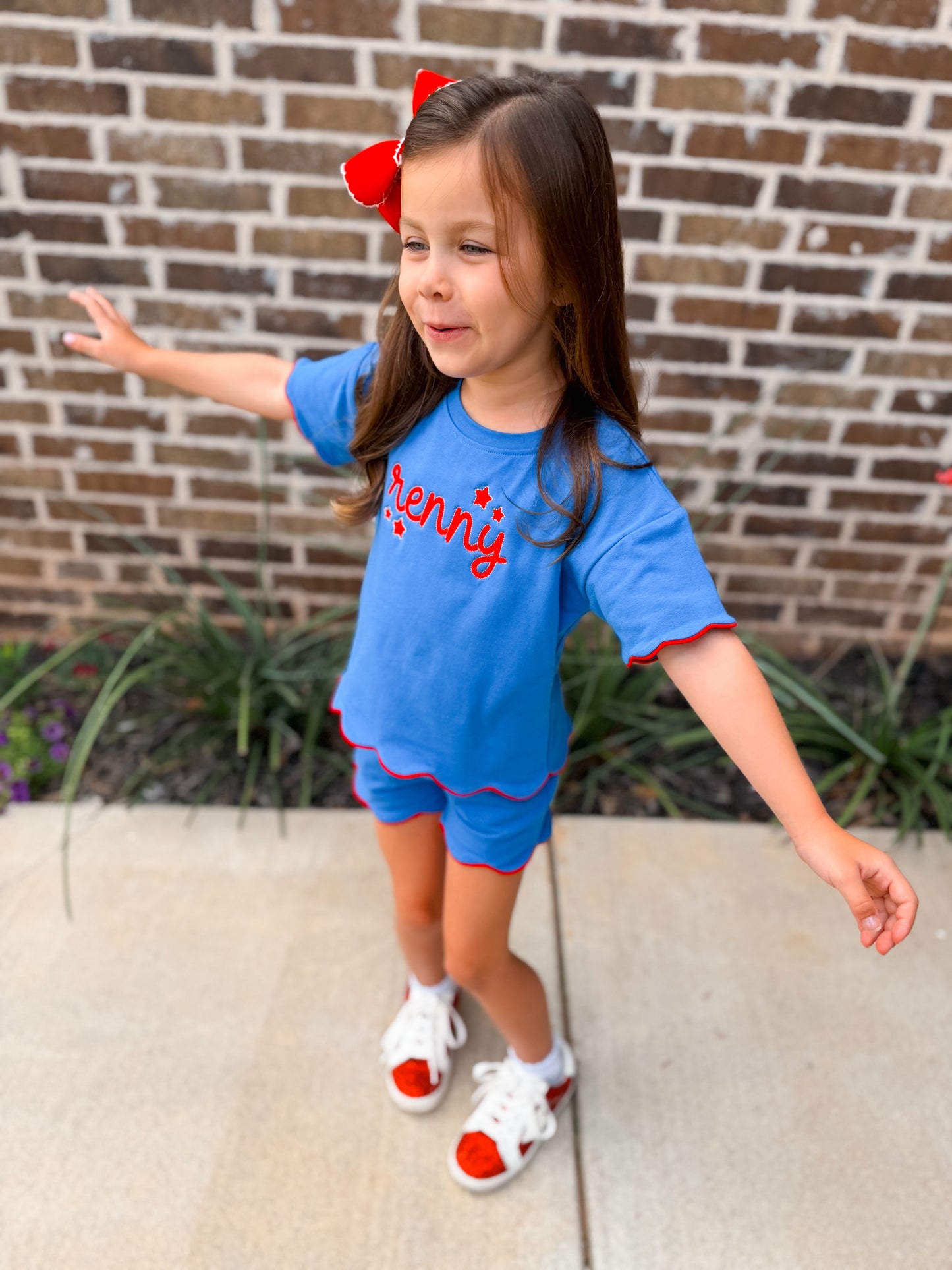 Patriotic Scallop Set