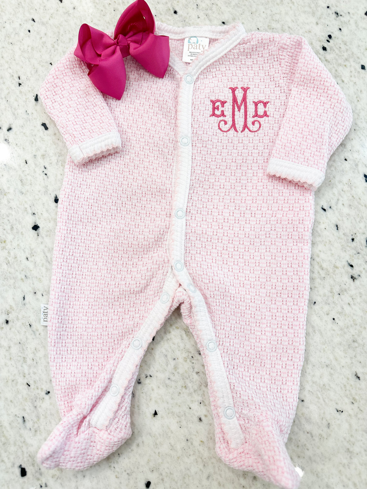 Paty Knit Footie