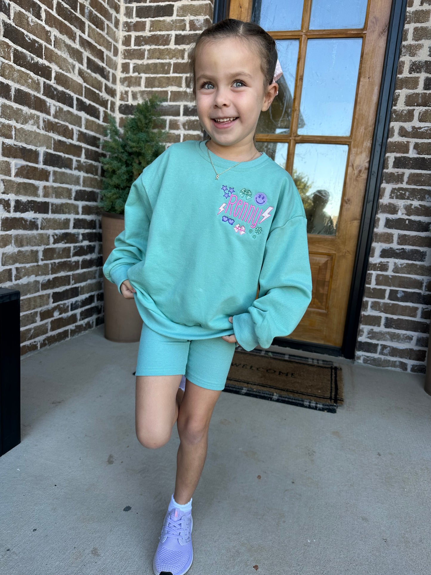 Sweatshirt Biker Set