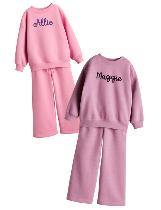 NEW Sweatshirt & Wide Leg Set