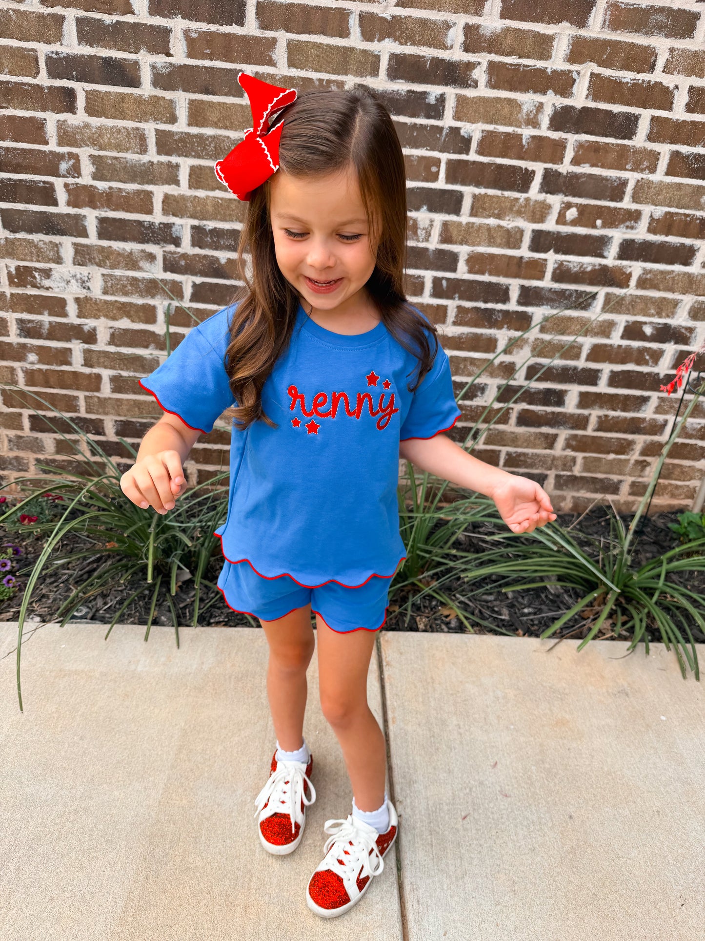 Patriotic Scallop Set