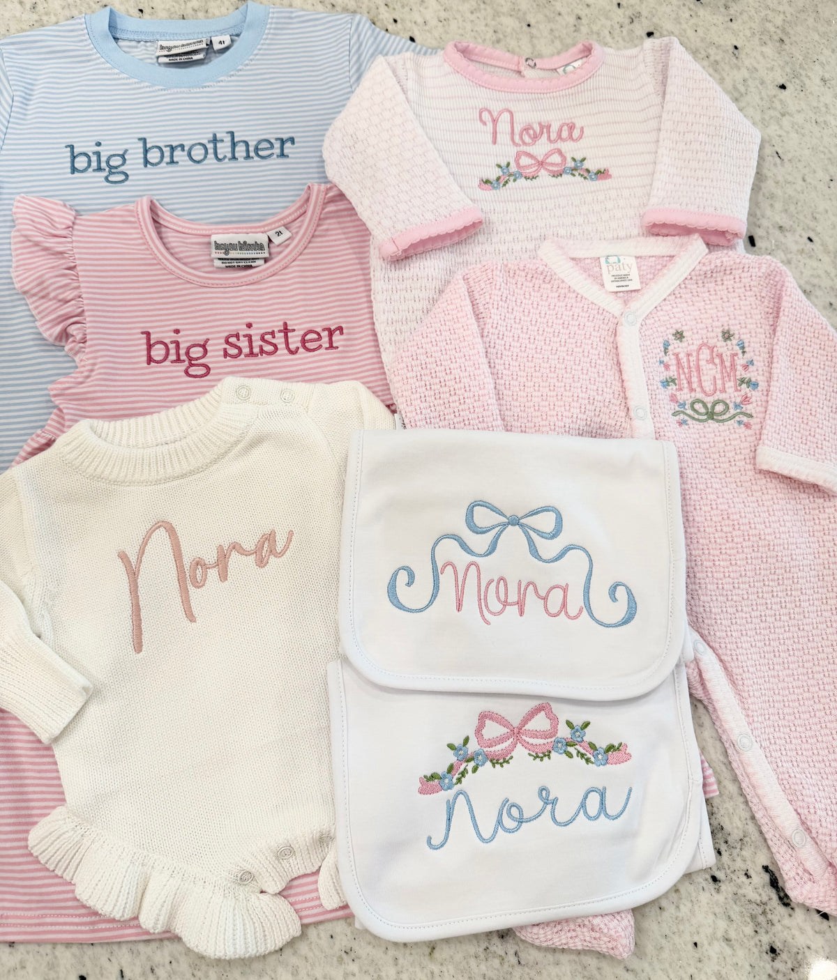 Long Sleeve Knit Baby Ruffle Romper