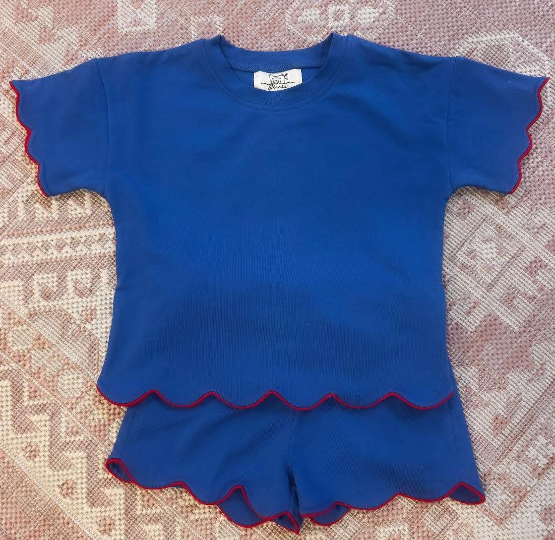 Patriotic Scallop Set