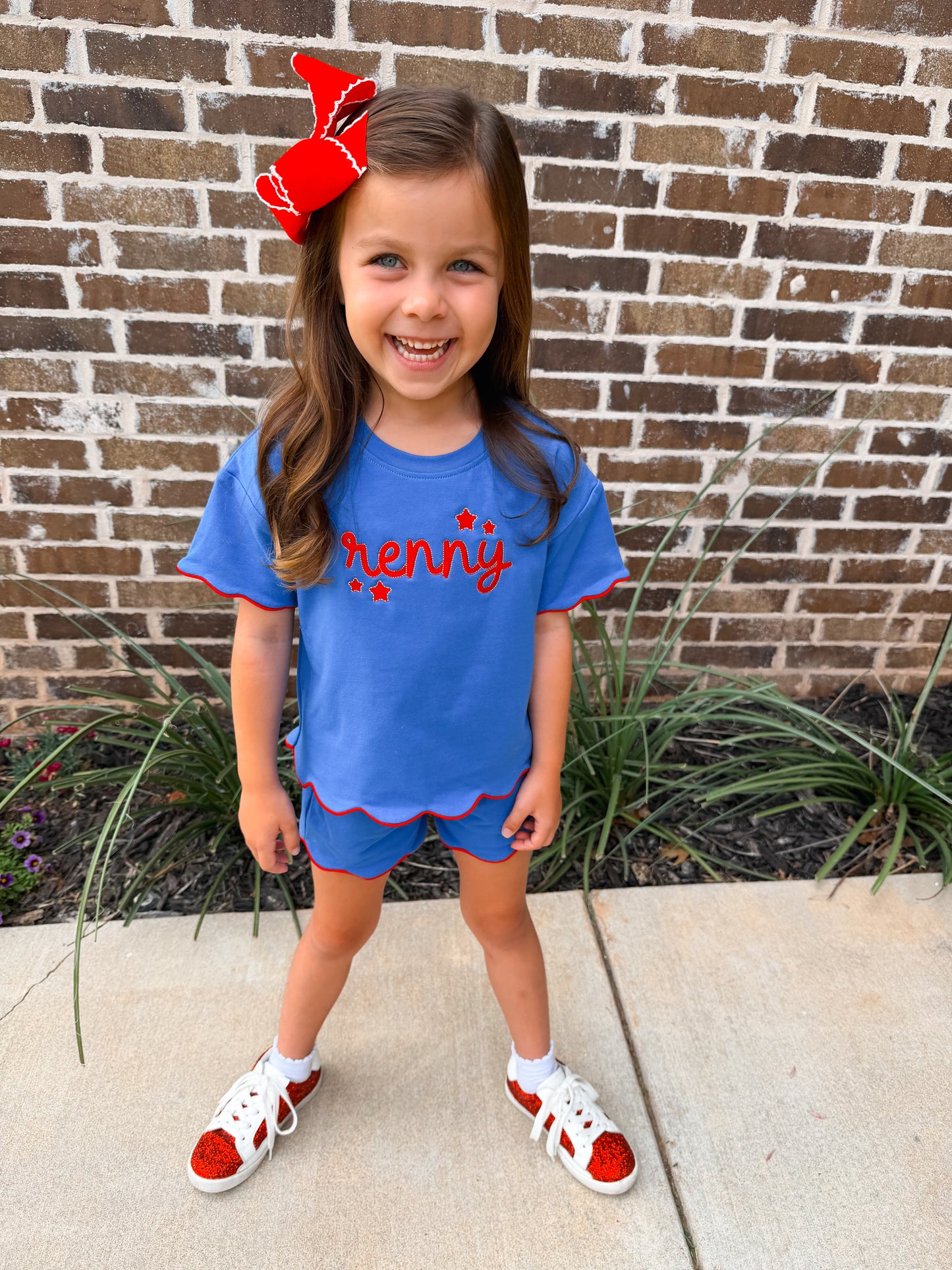 Patriotic Scallop Set