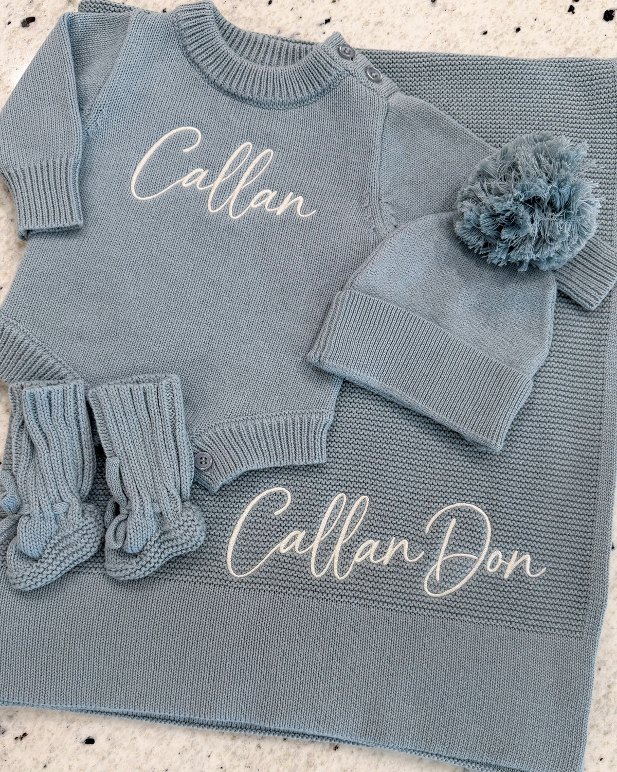 Long Sleeve Knit Baby Ruffle Romper