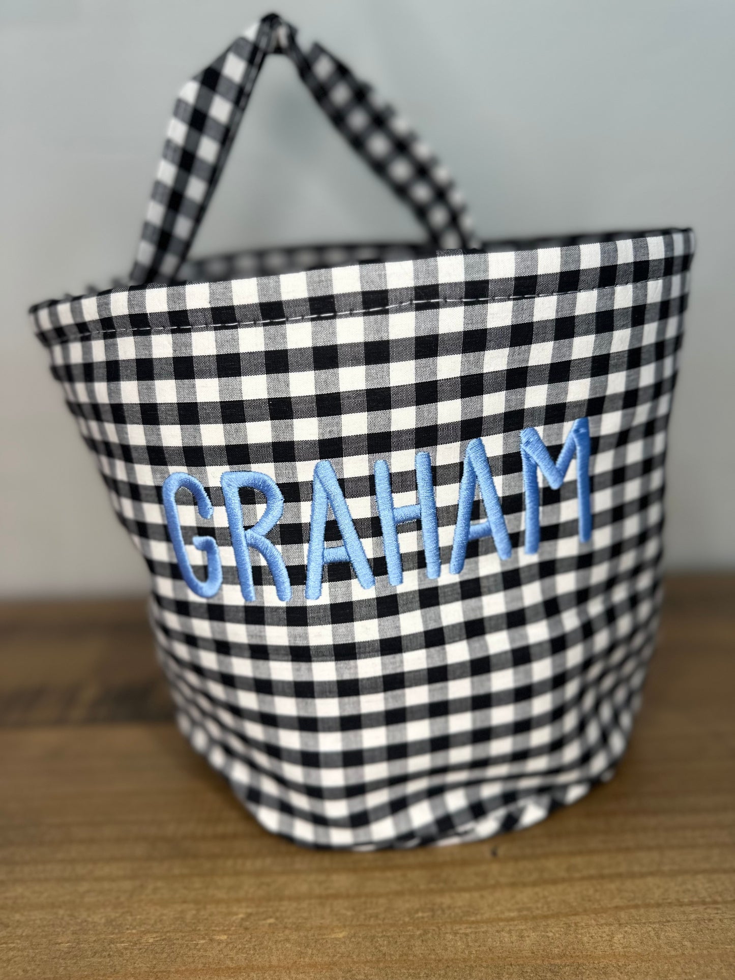 Halloween Basket GINGHAM