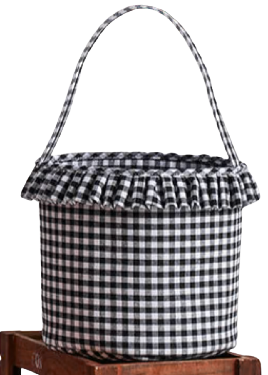 Halloween Basket GINGHAM